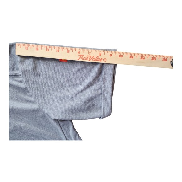 Apparel Collection Men's Gray Henley Zip Shirt | McDonald's Logo | Employee Unif - Picture 6 of 11